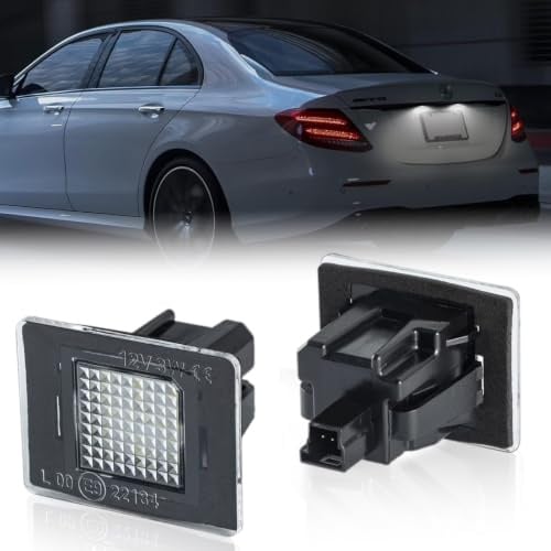 OZ-LAMPE LED Kennzeichenbeleuchtung für W177 W176 X218 x117 X156 W166 R172 | Kennzeichen für X166 S205 mit Canbus, Nummernschildbeleuchtung LED 2 Stücke