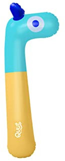 QUUT Noodle Friends - Aufblasbare Wasser-Nudel für Kinder - Perfekt als Outdoor Spielzeug, Strandspielzeug & Garten Spielzeug Kinder & Outdoor Spiele - Bananenblau