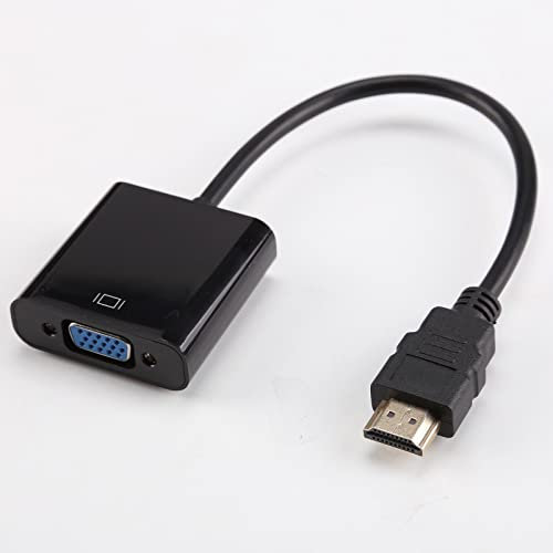 Xingdianfu 1080P HDMI a VGA convertitore adattatore VGA femmina video 3,5 mm cavo audio per PC laptop