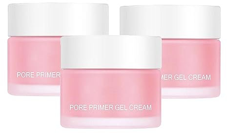 Magical Perfecting Base Face Primer, Pore Primer Gel, Poren Minimierende Make-up-Grundierung, Langanhaltend Wasserdicht Pore Minimizer Primer, Natürliches Makeup Base (3PCS)