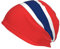 ROSIHODE Mütze mit niedlicher Flagge, für Herren und Damen, gestrickt, Wintermütze, warm, weich, dehnbar, für den täglichen Gebrauch, Norwegische Flagge-g00000001, Einheitsgr��e