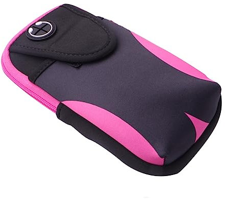 Veemoon Handytasche Sportarmband Schweißfeste Armpakettasche Fitness-Handytasche Schlüsselhalterpaket Separates Fassungsvermögen Für Laufen Und Training