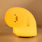 VTIGER Ente Nachtlicht Kinder, USB Aufladbare LED Berühren Stilllicht Nachtlampe, Dimmbar Silikon niedlich warmes Licht, Timer, Kinderzimmer Touch Nachttischlampe, Geschenk für Kinder Baby
