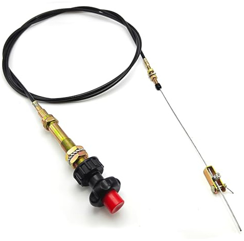 10FT Heavy Duty Vernier Adjustable Lock Cable, Part Number VCGTX10, Locking Adjustable Heavy Duty Vernier Control Cable Vernier Adjustable Throttle Cable
