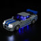 MENZAVA Licht-Set Kompatibel Mit 76917 2 Fast 2 Furious – Nissan Skyline GT-R (R34) Speed Champions - Led-Beleuchtungsset Für Bausteinen Modell - Modell Set Nicht Enthalten