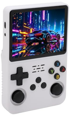 Console di Gioco Portatile Retrò, Schermo IPS da 3,5 pollici, Doppio Bilanciere 3D, Console Emulatrice Portatile con Linux Open Source, Batteria da 3500 mAh