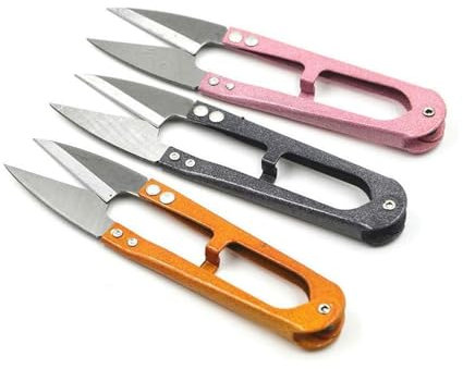 3 Pièces Ciseaux de couture coupe-fil, mini petites cisailles, pince à découper, Ciseaux de coupe pour fil et perles, accessoire de couture