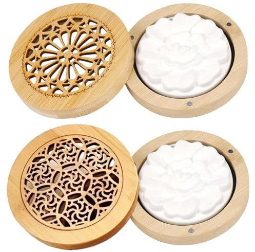 2 Stück Diffuser Ätherische Öle, Duftstein Für Ätherische Öle Set Duftstein Für Ätherische Öle Diffuser Ätherische Räucherkiste Duftstein Air Diffuser Diffuser Für Ätherische Öle