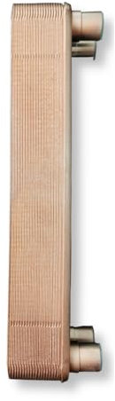 Wärmetauscher mit 40 gelöteten Platten, 9 kW, mit ODS-Anschlüssen 3/4 Zoll (19,05 mm)