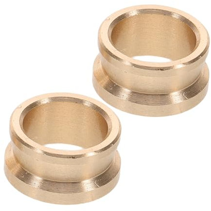 EXHUMKY 2stücke Führungsring Ersatz Für Angelruten Aus Messing Reparaturset Mit Innendurchmesser Zur Wartung Und Austausch Von Rutenspitzen