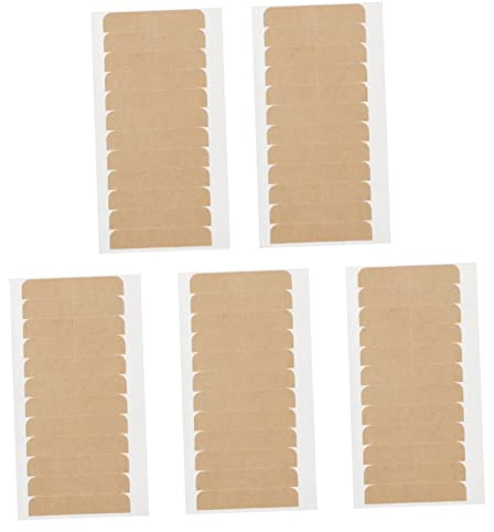 DEARMAMY 1 Jeu Adhésif Pour Extensions De Remplacement De Perruque Durable 10 Feuilles