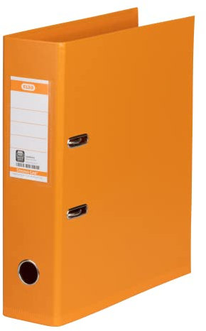 Elba Ordner A4, Strong-Line, 8 cm breit, Kunststoff, orange, 1 Stück