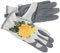 Gold Leaf RHS COLLECTION HAMPTON Ladies Comfortable Deerskin Leather Gardening Gloves Yellow Rose - Great Gift