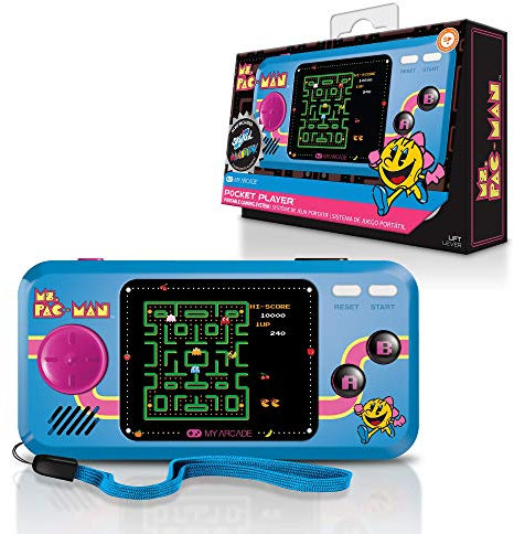 My Arcade MS.Pac-Man Pocket Player 3242 - Sistema de Juego portátil