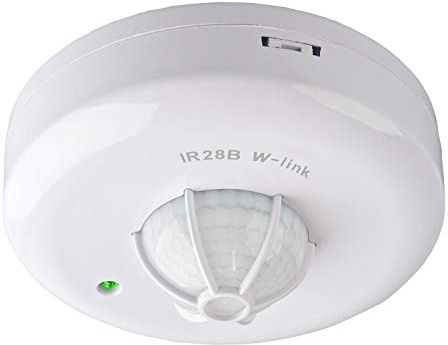 Bewegungsmelder weiß, 360 Grad, innen IP20, Aufputz Deckenmontage, LED geeignet