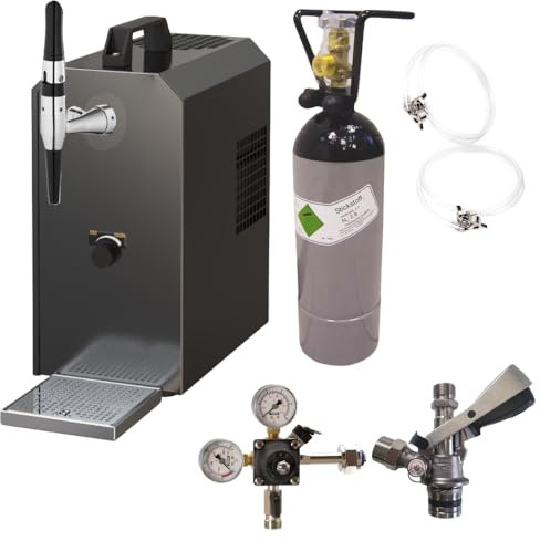 Gastrobedarf Westerbarkey Guinness Zapfanlage - Komplett Set Durchlaufkühler 1-leitig von UBC, 35 Liter/h