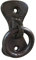 zeitzone Anbindering Mauerring Befestigungsring Wandring Gusseisen Antik-Stil Braun