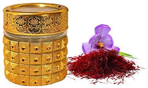 BLUMENTAL BAYERN Bio Safran, 100% natürlich, Premium Qualität ganz rot Safranfäden mit einem Deutschen Bio-Zertifikat (2 gr)