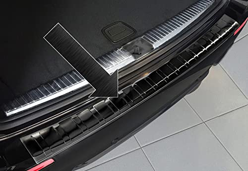 Ladekantenschutz Edelstahl schwarz Graphit kompatibel mit Mercedes E-Klasse T-Modell S213 Kombi ab Baujahr 04.2016-3245143