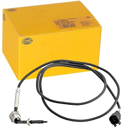 HELLA 6PT 358 181-751 Sensor, Abgastemperatur - 2-polig - geschraubt | Kompatibel mit: FORD RANGER
