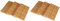 Big Green Egg AC903 BIG GREEN EGG INSTANT FIRE STARTERS, 16x9.5x4 cm (Pack of 2)
