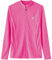 AjezMax Laufjacke Damen Langarm Wanderjacke Wasserdicht Atmungsaktiv Sportjacke Winter Warm Trainingsjacke Fahrradjacke mit Tasche für Radfahren Rosenrot XS