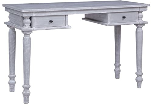 KTHLBRH Schreibtisch 115x50x78 cm Massivholz Mahagoni, Sekretär Schreibtisch, Schreibtisch, Computertisch, platzsparendes Design, ideal für das Homeoffice