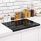 Acrylic Cutting Board, Reusable Desk Pad, Lip Non-slip Edges, Rectangle Chopping Board, Countertop Protector Board (45Cm X 35Cm Black)