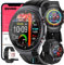 wgzixezn ECG Montre Intelligente 𝐠𝐥𝐲𝐜é𝐦𝐢𝐞,𝐠𝐥𝐮𝐜𝐨𝐬𝐞 𝐬𝐚𝐧𝐠𝐮𝐢𝐧 Femme,Montre ECG 𝐠𝐥𝐲𝐜é𝐦𝐢𝐞,Montre Appel Bluetooth SOS/BMI,Montre Connectée 𝒅𝒊𝒂𝒃è𝒕𝒆 Acide Urique