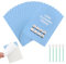 14x Linsenpapier Heftchen (700 Blatt),Linsenreinigungspapier + 5 Schaumstofftupfer, Fusselfreies & Kratzfreies Reinigungspapier für Kameraobjektive, Brillen, Mikroskope, Ferngläser