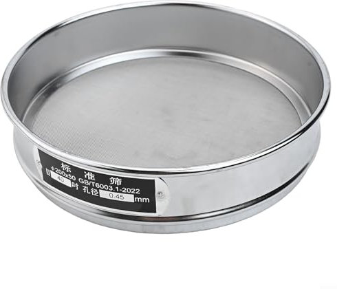 Setaccio da laboratorio in acciaio inox di alta qualità, diametro 20 cm per una separazione precisa dei campioni (40 maglie)