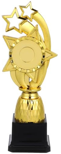 VANZACK Mini-trophée Reconstitution Historique trophées Mini Coupe trophée Douane Enfants Jouets trophée de la Maternelle trophée de compétition pour Le Sport Plastique Doré Réutilisable