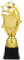 VANZACK Mini-trophée Reconstitution Historique trophées Mini Coupe trophée Douane Enfants Jouets trophée de la Maternelle trophée de compétition pour Le Sport Plastique Doré Réutilisable