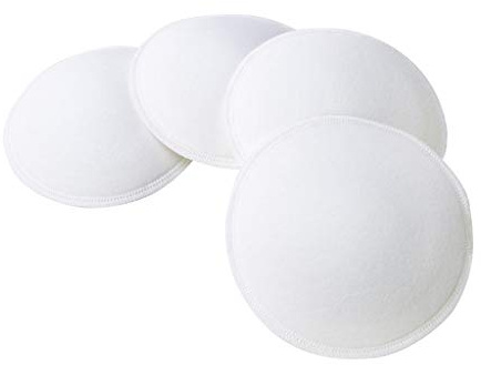 Stilleinlagen, Saugfähigkeit, weich, atmungsaktiv, Bio-Baumwolle, Anti-Überlauf, Stillzubehör, Pads Gel für Frauen, 4 Stück