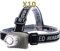 SMAMS linterna frontal cabeza led, ángulo ajustable de 90 grados, enfoque con sistema de zoom lente, con 4 modos de control de intensidad de brillo, 3 pilas AAA incluidas (10 unidades)