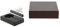BigSmoke Zigarren Humidor Set - Zigarrenkiste mit Zedernholz, Befeuchter, Hygrometer, Aschenbecher & Zigarrenschneider - Luftdicht, Holzdeckel, Trennwand & Metallscharniere - 30 Zigarren - Braun