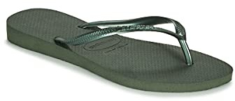 Havaianas - Slim, Chanclas Elegantes, Duraderas y Versátiles, con Suela Texturizada para Agarre y Soporte, Mujer