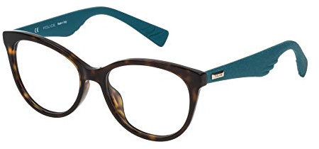 Police Damen VPL413530722 Sonnenbrille, Shiny Dark Havana, 53/16/140