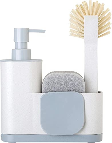 VIGAR 4 Piece Sink Set, Light Grey, Mediano