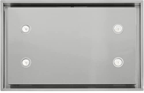 CDA 90cm Ceiling Extractor Hood - Stainless Steel