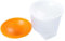 vhbw diffusore compatibile con Yongnuo YN568, YN568EX flash, fotocamera - plastica, bianco/giallo