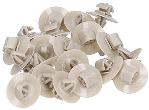 Side Door Panel Trim Clip,20pcs Grey 93160023 Replacement for Vauxhall Vivaro 2001‑2014 Side Door Moulding Trim Panel Clip