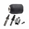 Secwell 2mm -13mm Schnellspannbohrfutter 1/2-20UNF Schlüsselloses Bohrfutter mit SDS Plus Adapter Bohrfutter Schnellspann Bohren