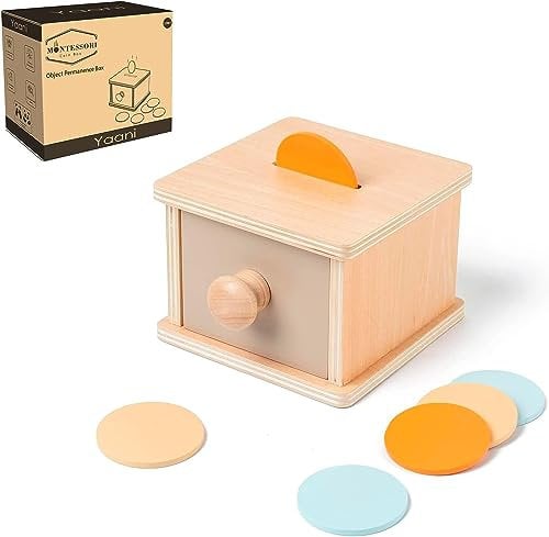 YAANI Münzwurf Montessori Spielzeug ab 1 Jahr, Baby Spielzeug 6 Monate, Spielzeug ab 2 Jahr, Baby Spielzeug, Montessori Spielzeug ab 3 Jahre