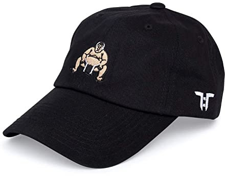 Tokyo Time Sumo Dad Cap – Schwarz, Multicoloured, One size