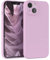 EAZY CASE - Silikonhülle für iPhone 14 Hülle Silikon Case Violett weich stoßfeste Handyhülle iPhone 14 Schutzhülle mit Kameraschutz Dünn Premium Schutz Cover TPU Phone Bumper in Flieder