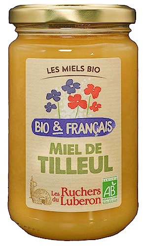Les Ruchers du Luberon - Miel Bio & Français 400 g - Tilleul