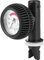 AMONIDA Manometer für Schlauchboote, Hochwertiges Manometer aus PVC und Silikagel, Verschleißfest, Langlebig, Schwarz für Ventile und Pumpenschläuche von Aufblasbaren Kajaks