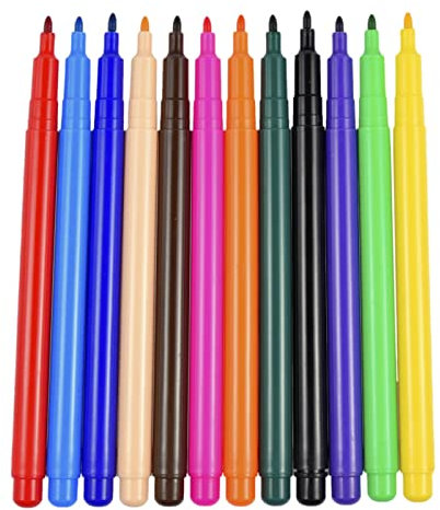 Lebensmittelfarbe Stift - Essbare Marker, Lebensmittelfarbe Stifte Backen, Essbarer Gourmet-Writer-Dekorator-Pens Für Cakes, Dekorieren Von Keksen Fondant, Desserts, Ostereier, 12/24pcs