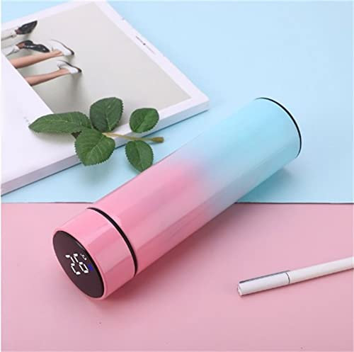 Led Thermos Flask Temperature Display Thermal Bottles Double Walled Stainless Steel Insulated Water Bottles Vacuum Flasks for Hot Cold Drinks Travel Coffee Mug, Drinks Cup,Sports Water Bottle
